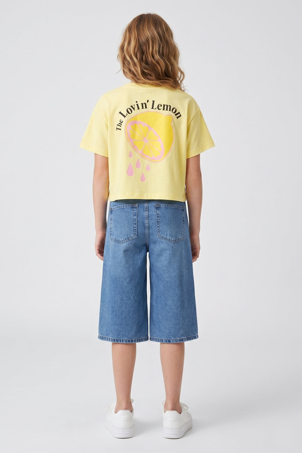 Capri Denim Shorts