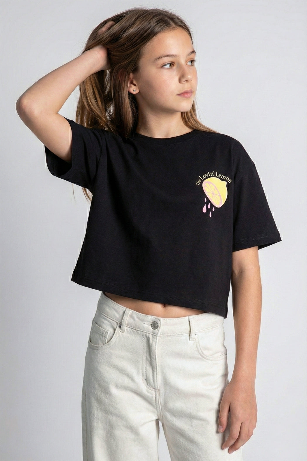 Lovin' Lemon Graphic Tee White