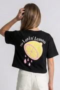 Lovin' Lemon Graphic Tee White