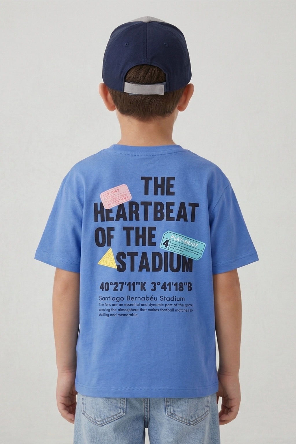 Stadium Club Tee Blue