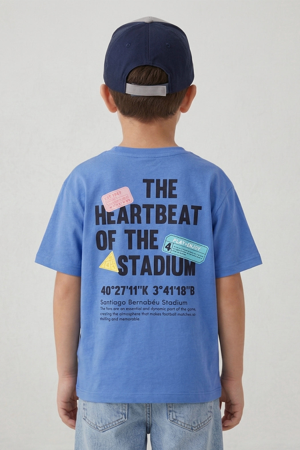 Stadium Club Tee Blue