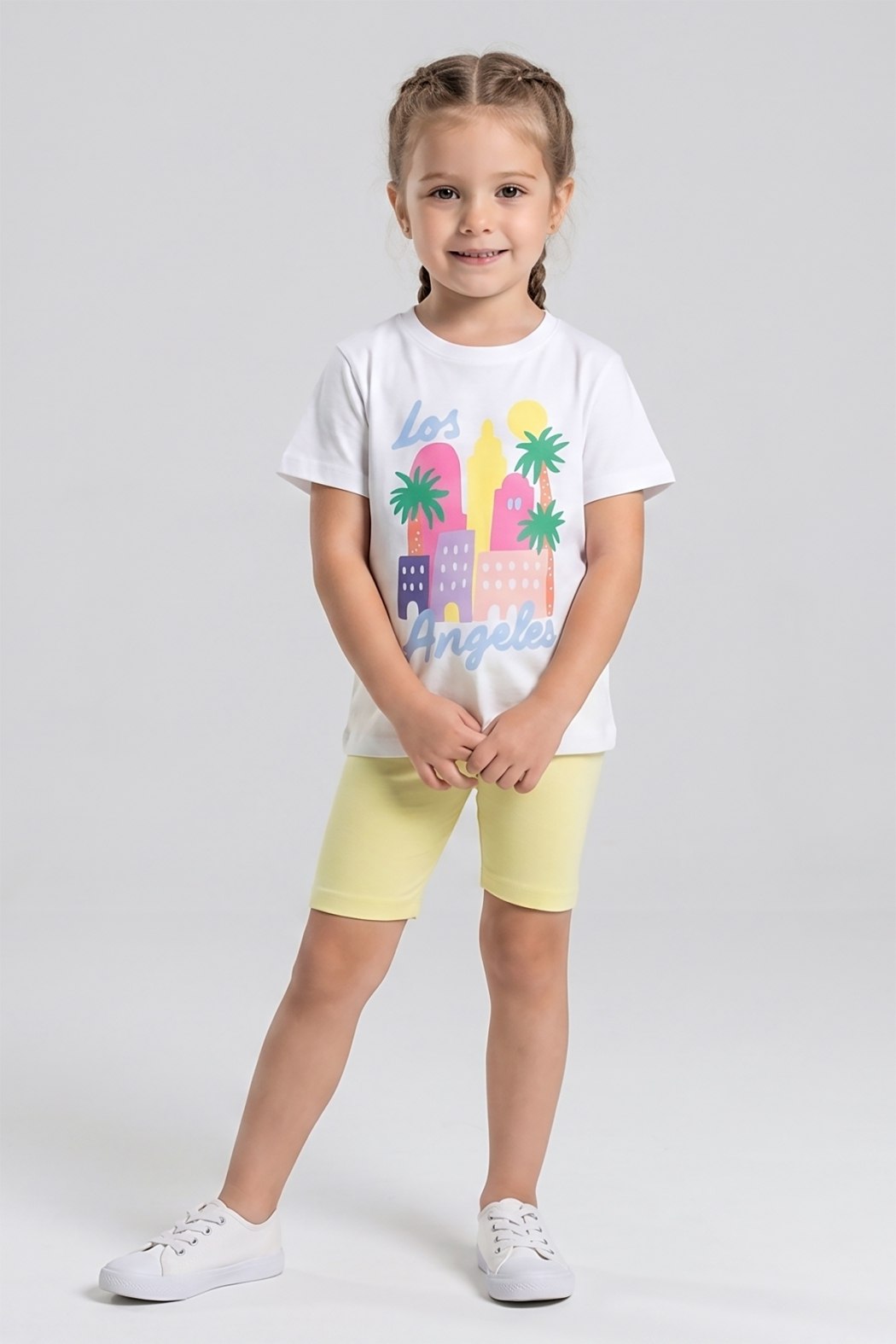 LA Vibes Graphic Set Yellow