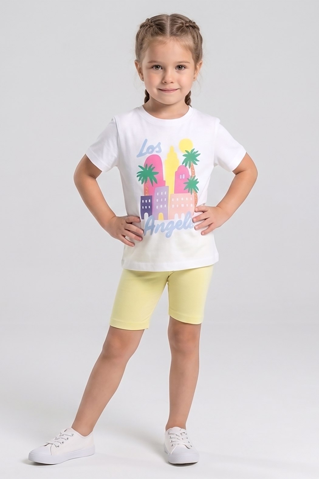 LA Vibes Graphic Set Yellow