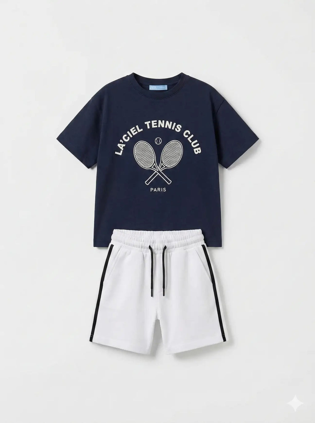 Tennis Club Tee & Shorts Set