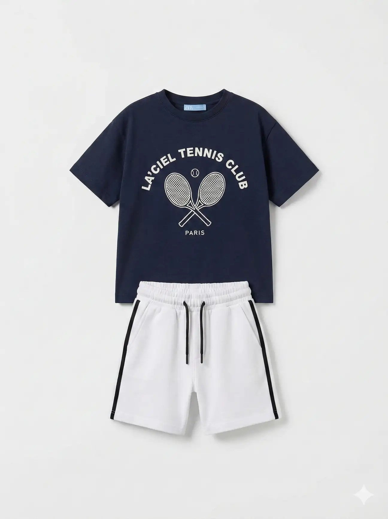 Tennis Club Tee & Shorts Set