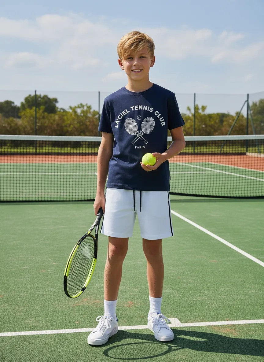 Tennis Club Tee & Shorts Set