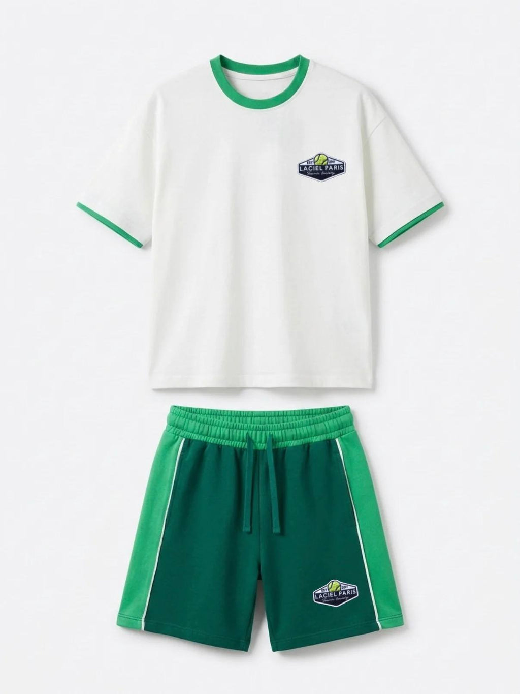 Tennis Society Tee & Shorts Set