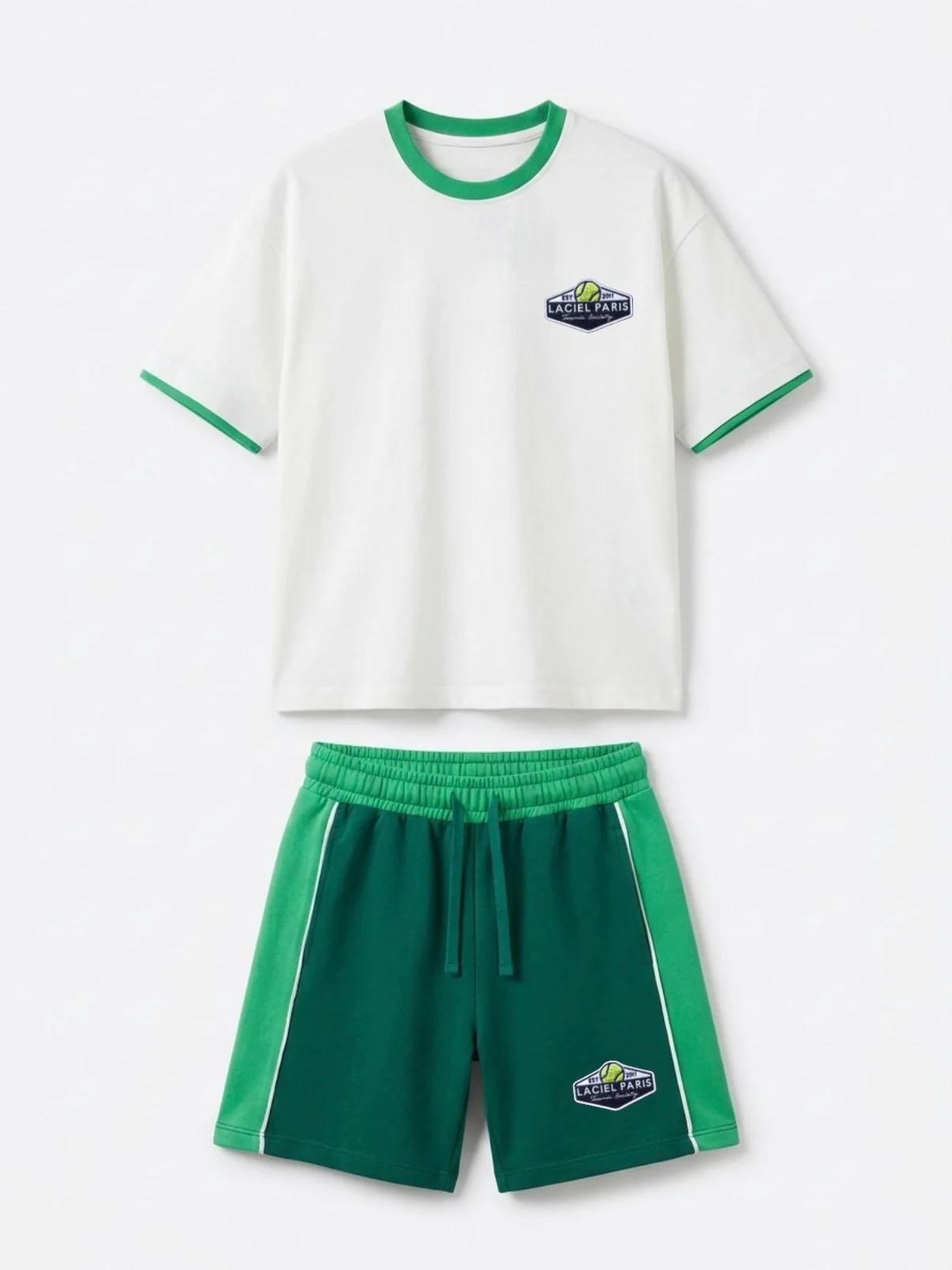 Tennis Society Tee & Shorts Set