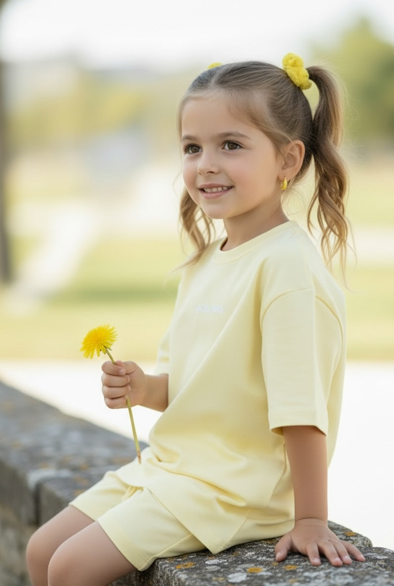 Everyday Unisex Monochromatic Set - Yellow