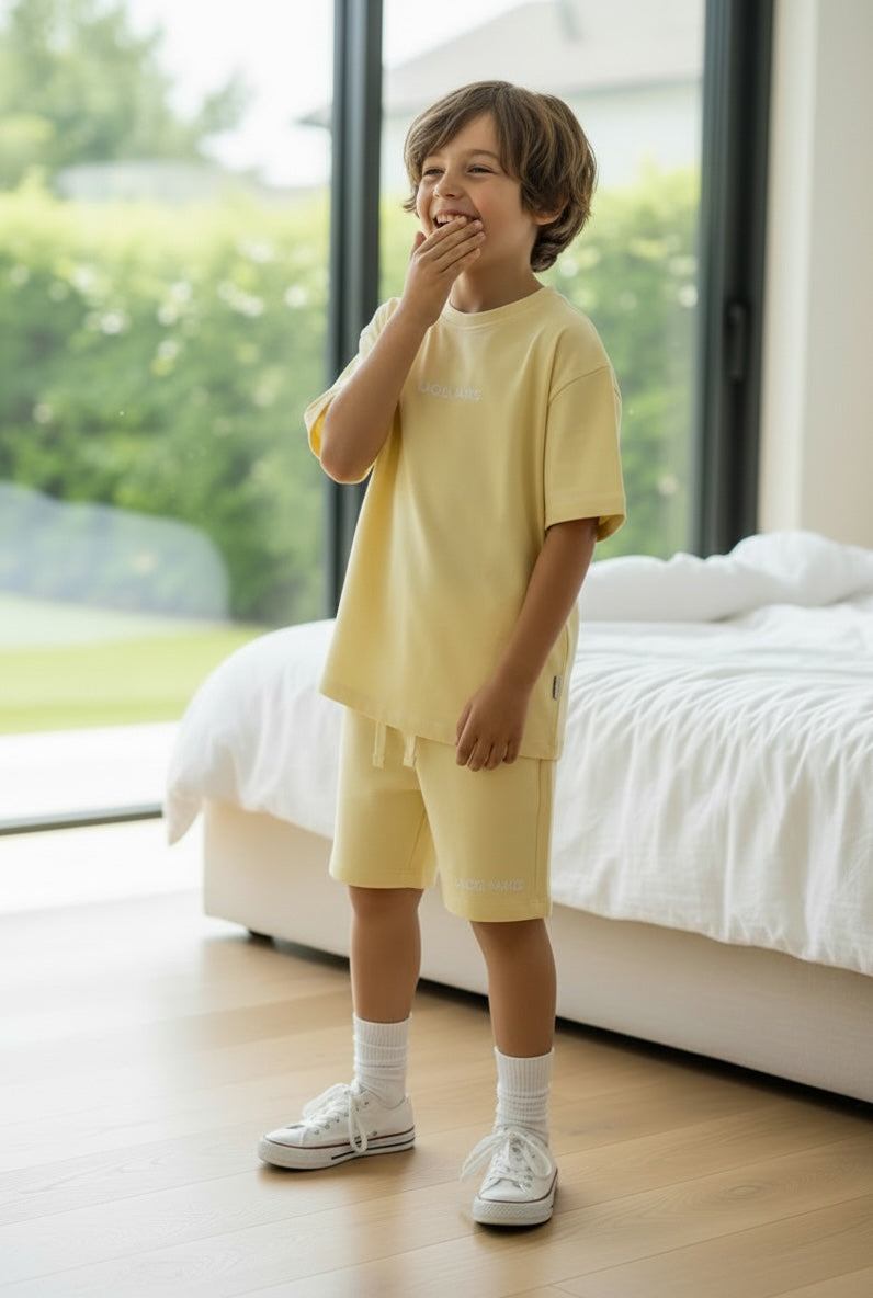 Everyday Unisex Monochromatic Set - Yellow