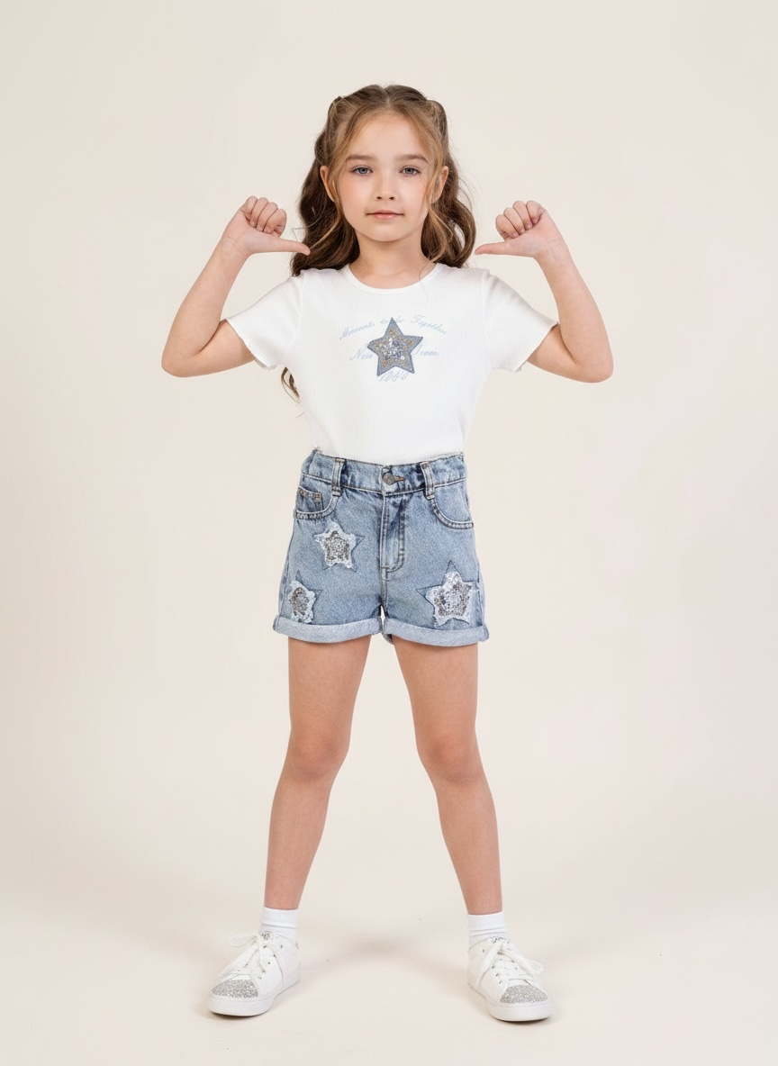 Star Power Denim Set