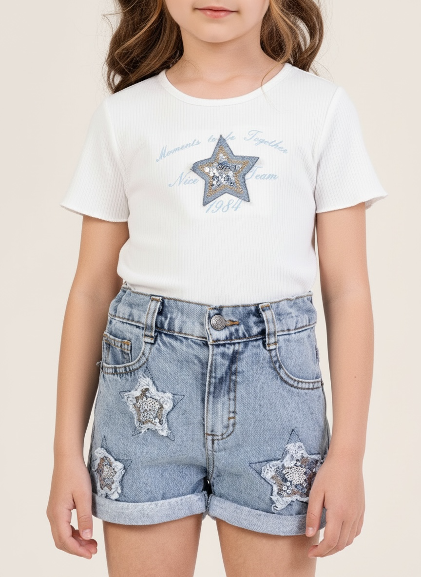 Star Power Denim Set