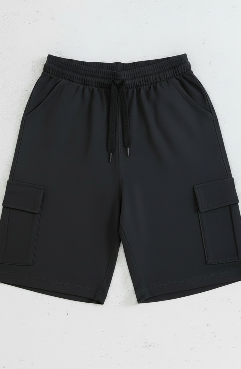 Boys Jogger Shorts Dark Grey