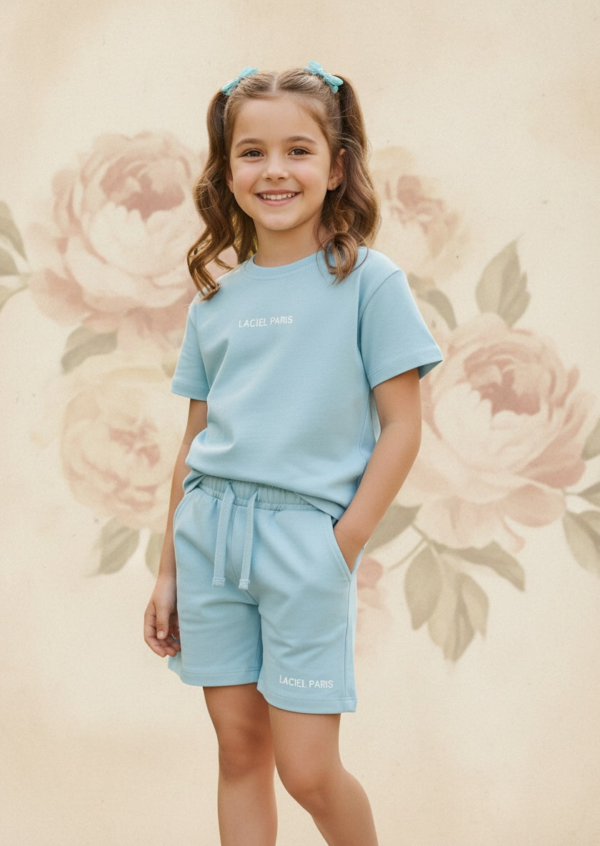 Everyday Unisex Monochromatic Set - Blue