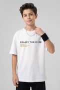 Graphic Oversized Tee White