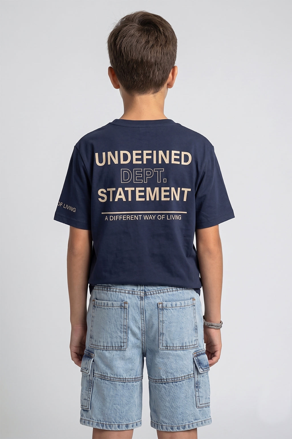 Urban Edge Graphic Tee Navy