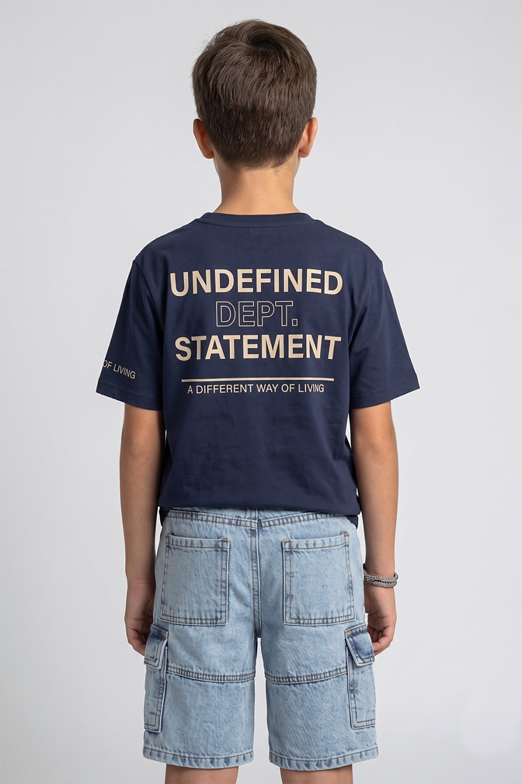 Urban Edge Graphic Tee Navy