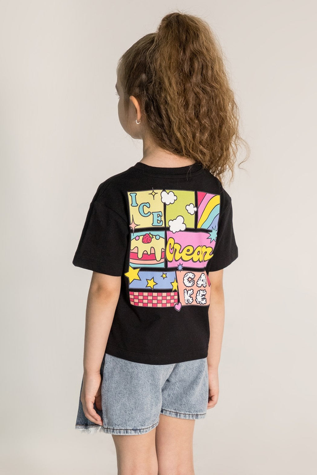 Ice Cream Tee - Black