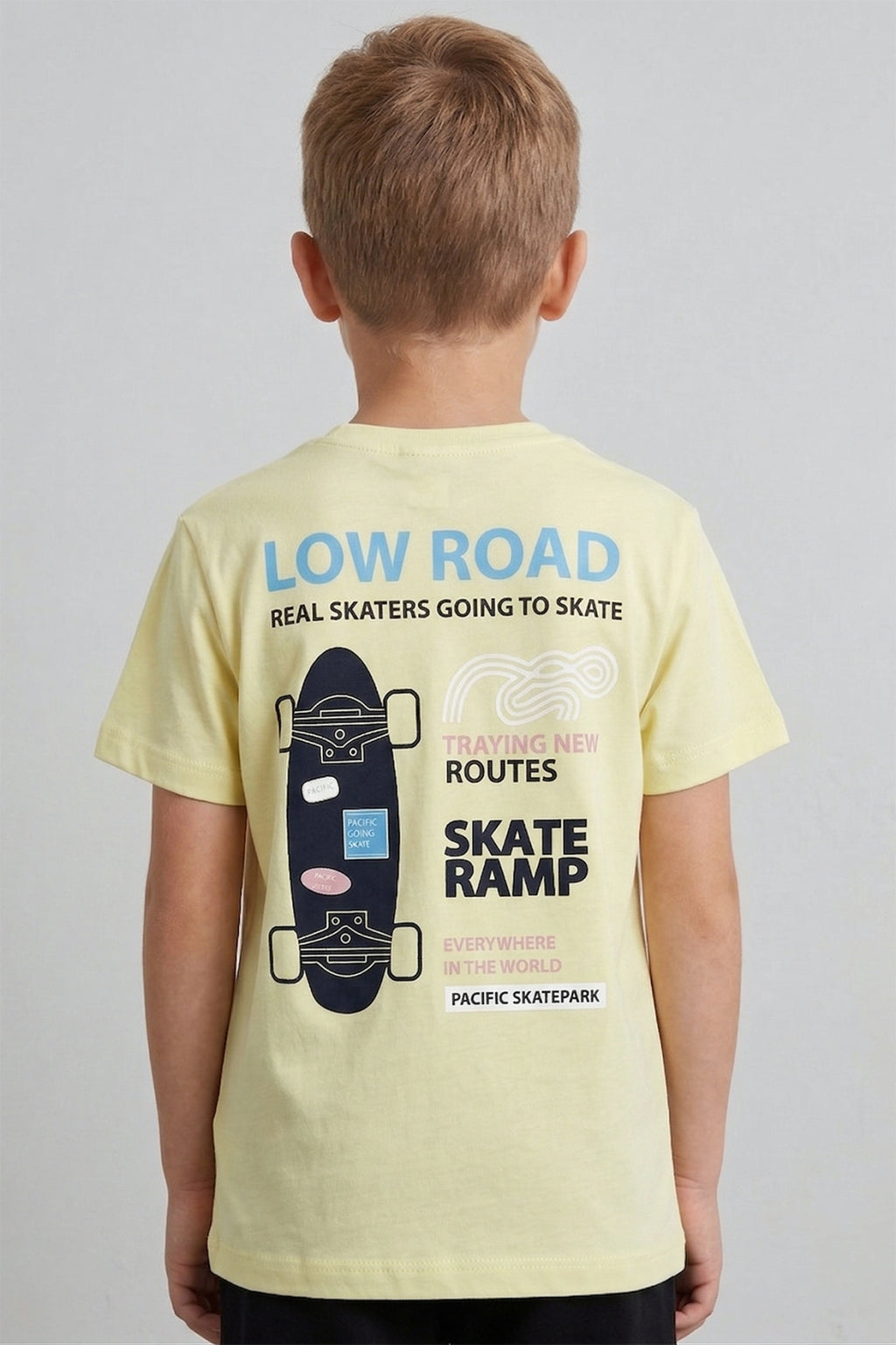 Skater Boy Set Yellow