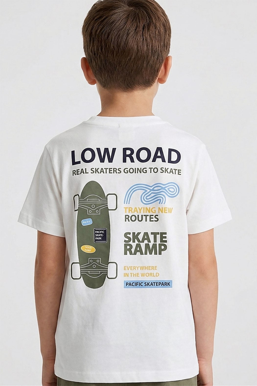 Skater Boy Set White