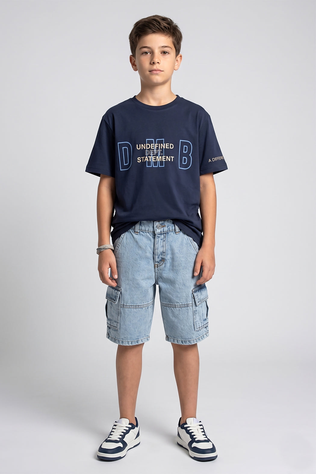 Urban Edge Graphic Tee Navy